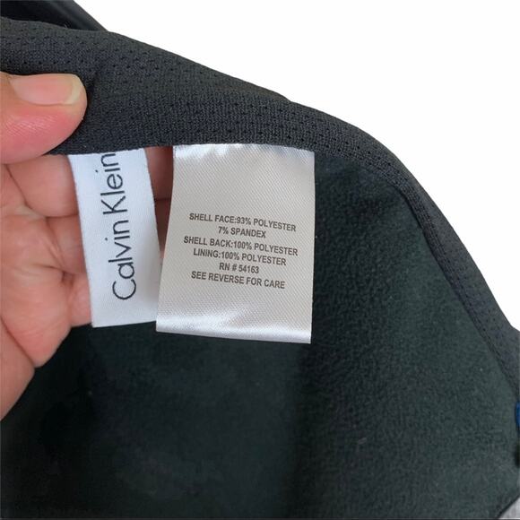 Calvin Klein Soft Shell Jacket Slate Gray Size L - Picture 9 of 10